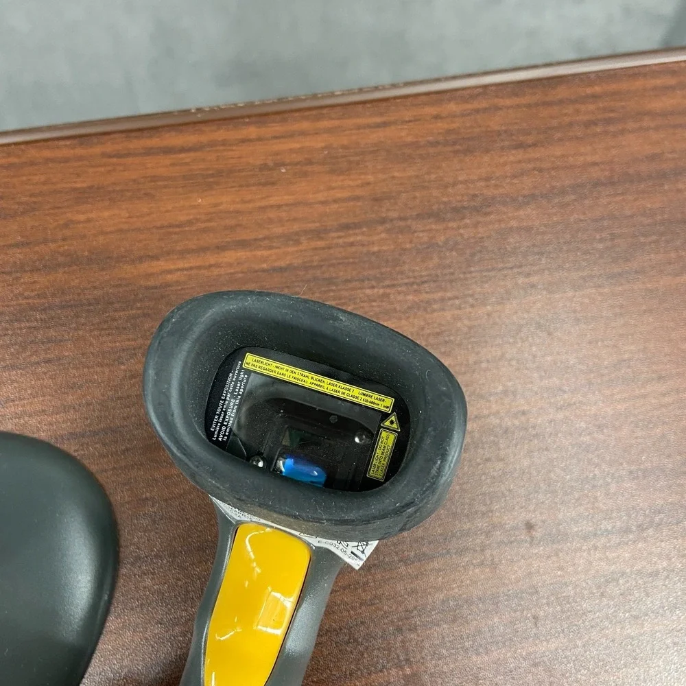 Symbol LS2208-SR20007R Corded 1D Laser Barcode Scanner with USB Cable and Stand